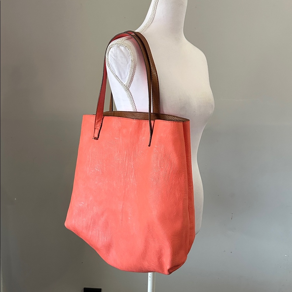 Stylish Orange Tote Bag